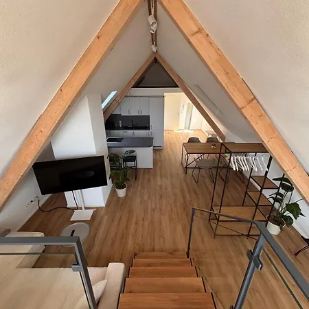 Style Loft Mit Ausblick In شقة الزاخ